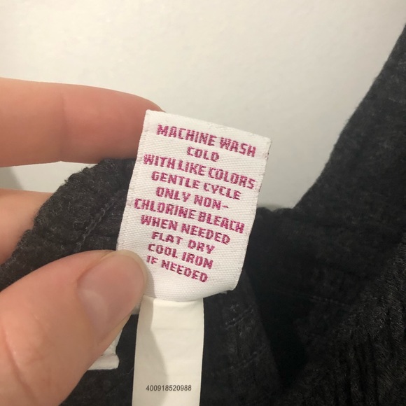 Candie’s Woven Bust Dark Grey Padded Mini Dress S - Picture 5 of 5